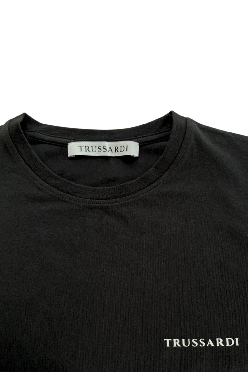 Trussardi Beachwear T-Shirt TRU25MTS03 – Schwarz 3