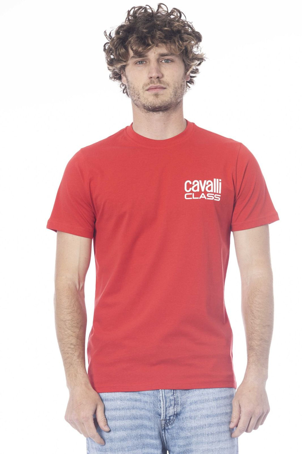 Cavalli Class T-Shirt QXT62X JD060 – Rot 1