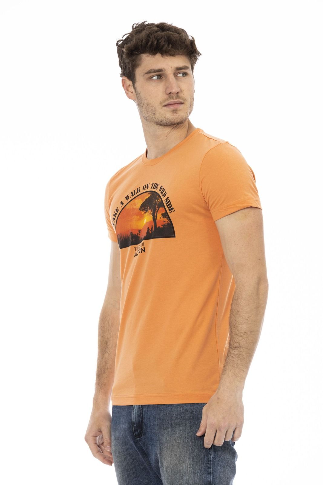 Trussardi Action T-Shirt 2AT03B – Orange 2