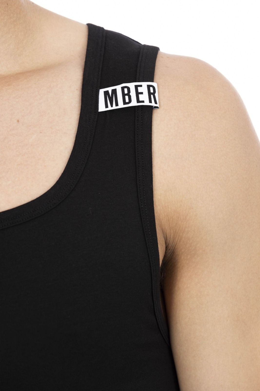 Bikkembergs t-shirt BKK1UTT01BI – Schwarz 4