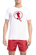 Bikkembergs Beachwear T-Shirt BKK1MTS02 – Weiß 1