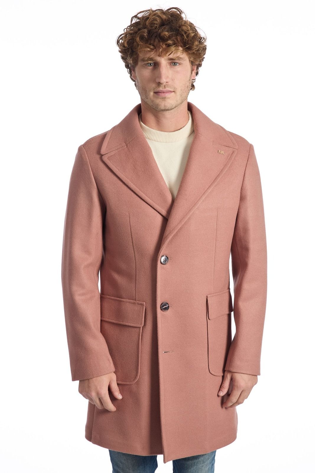 Roberto Pepe Luxury Cappotto CMO3 NAC – Rosa 1