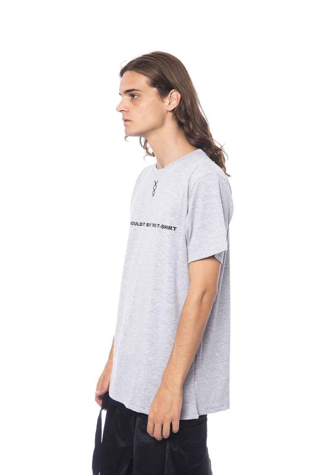 Nicolo Tonetto T-Shirt BLOCK NOT – Grau 2