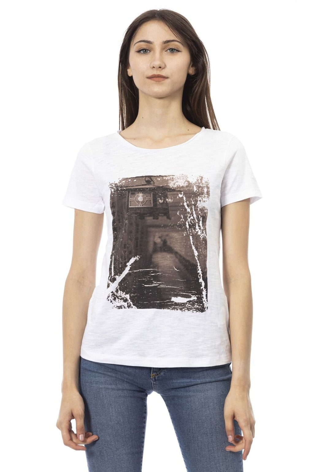 Trussardi Action T-Shirt 2BT07 – Weiß 1