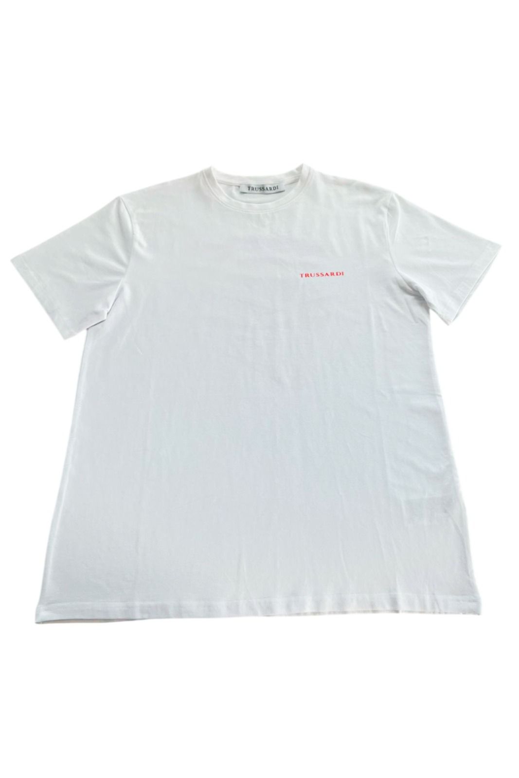 Trussardi Beachwear T-Shirt TRU25MTS03 – Weiß 1