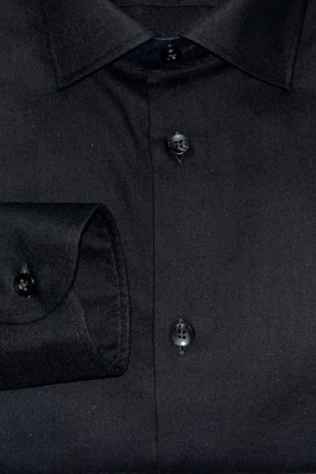 Baldinini Trend Camicia SLIM FR 25 – Schwarz 4