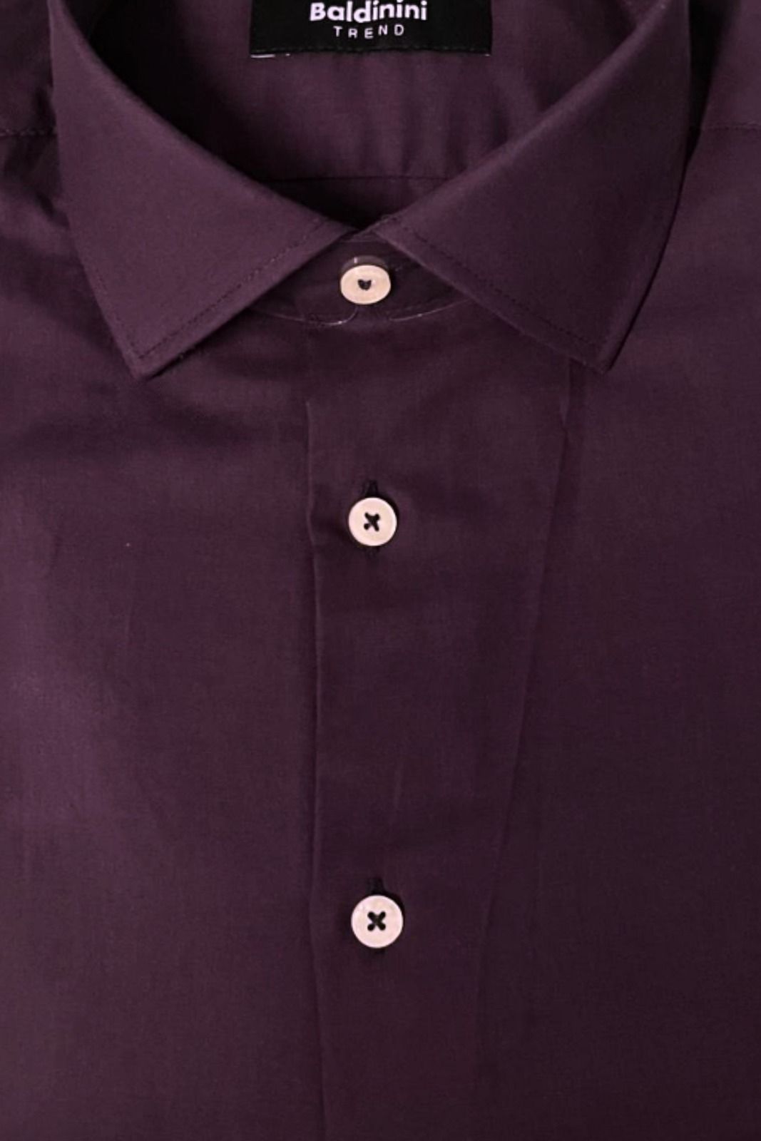 Baldinini Trend Camicia SLIM FR 25 – Lila 3