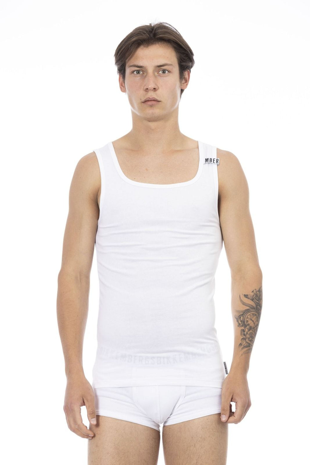 Bikkembergs t-shirt BKK1UTT01BI – Weiß 1