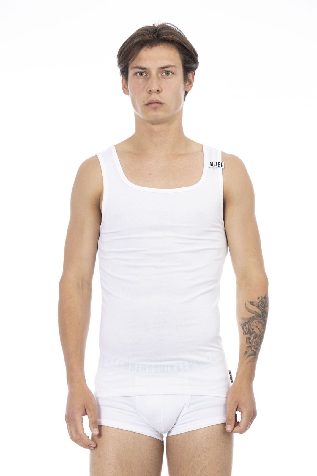 Bikkembergs t-shirt BKK1UTT01BI – Weiß 1