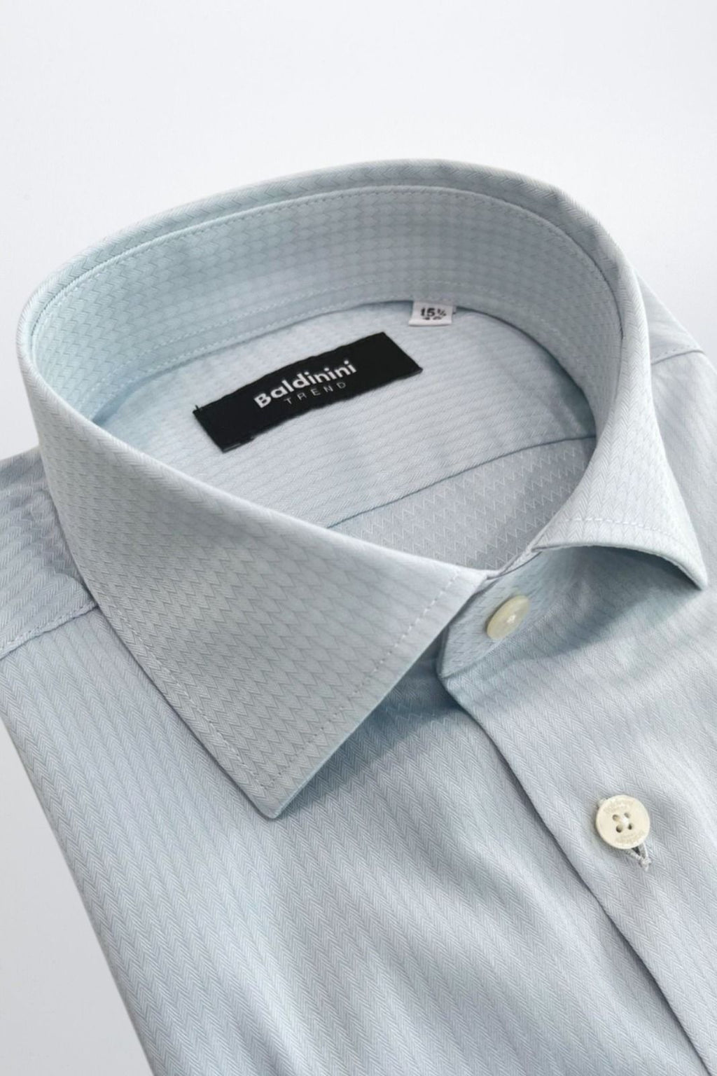 Baldinini Trend Camicia SLIM FR 25 – Blau 2