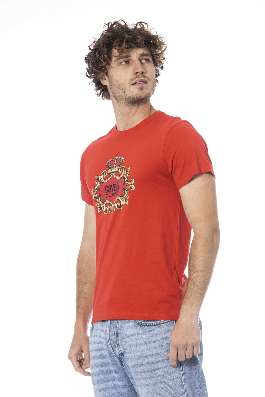 Cavalli Class T-Shirt CLL2MTS02 SXH01A – Rot 2