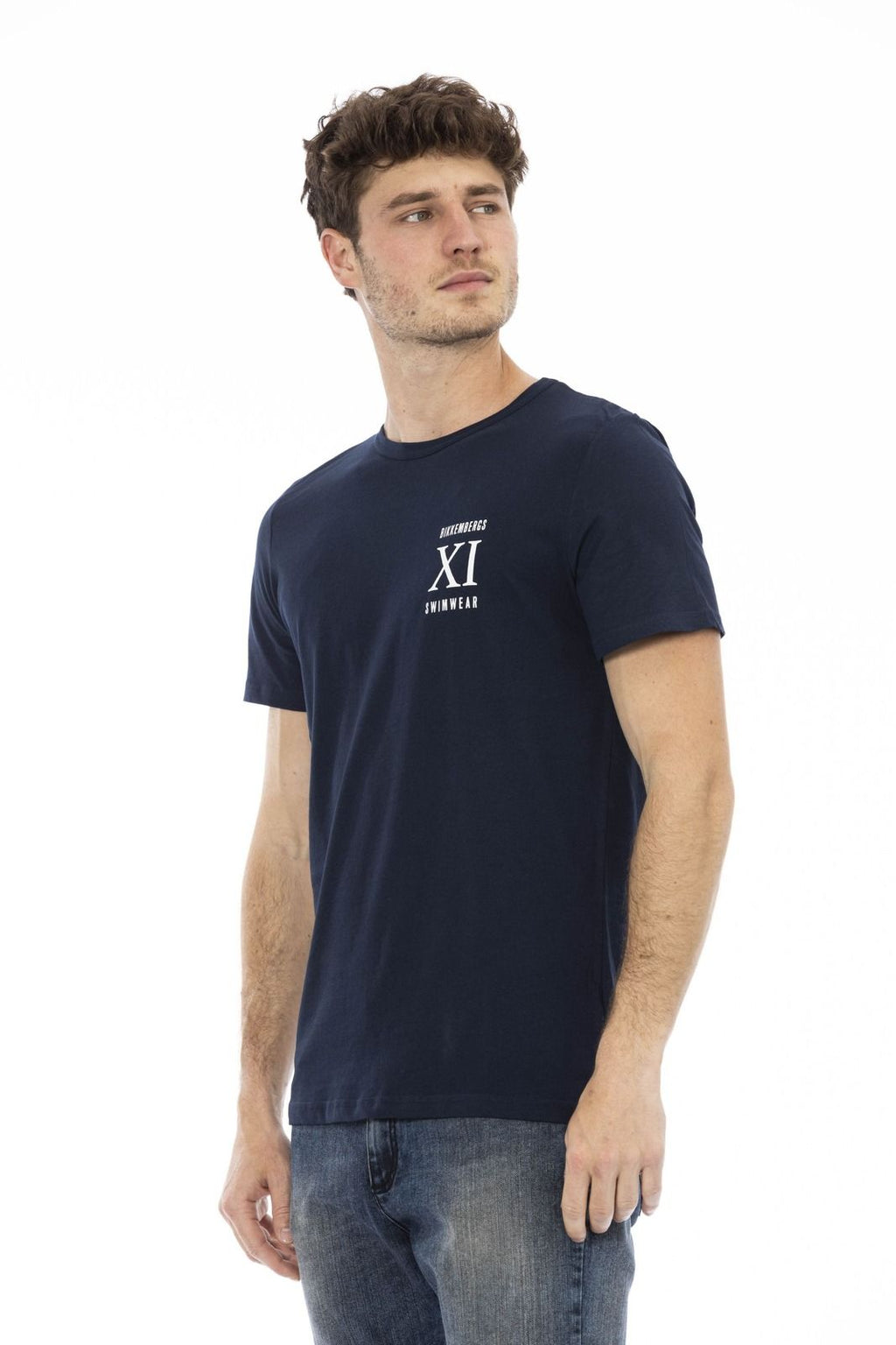 Bikkembergs Beachwear T-Shirt BKK1MTS05 – Blau 2