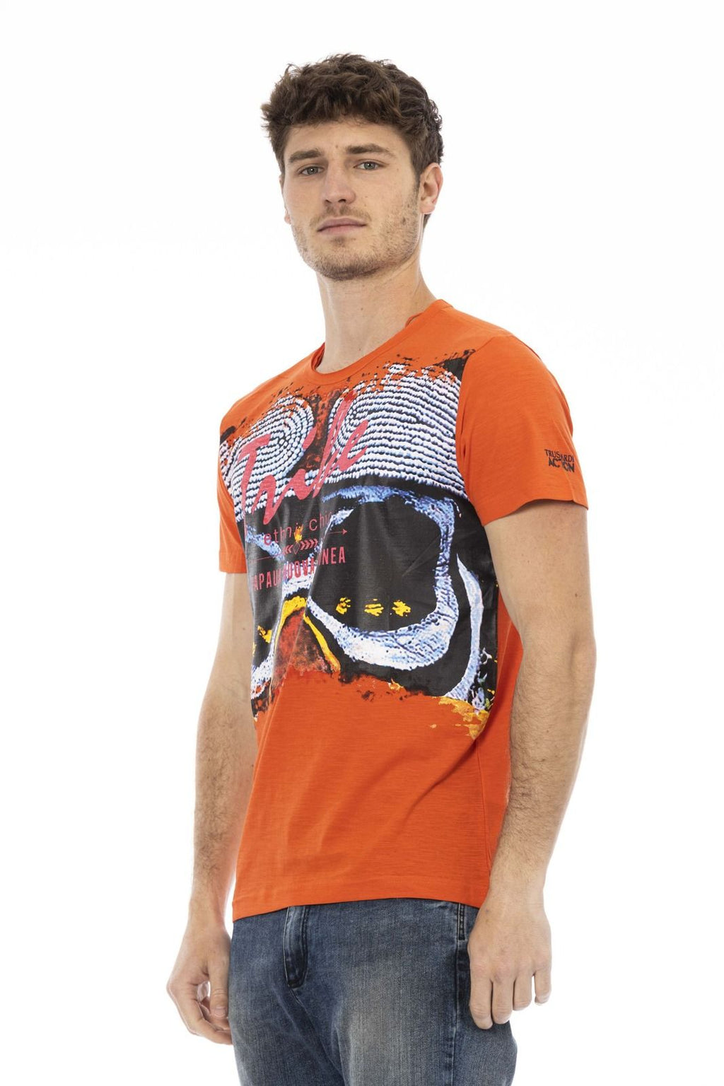 Trussardi Action T-Shirt 2AT18 – Orange 2
