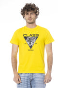 Cavalli Class T-Shirt CLL2MTS01 SXH01E – Gelb 1