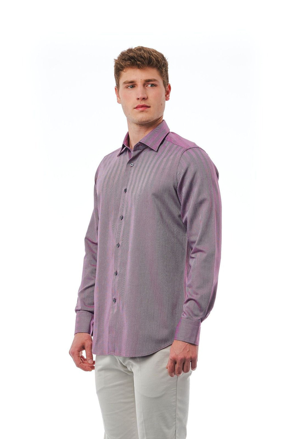 Bagutta Camicia 050_AL 57168 – Rot 2