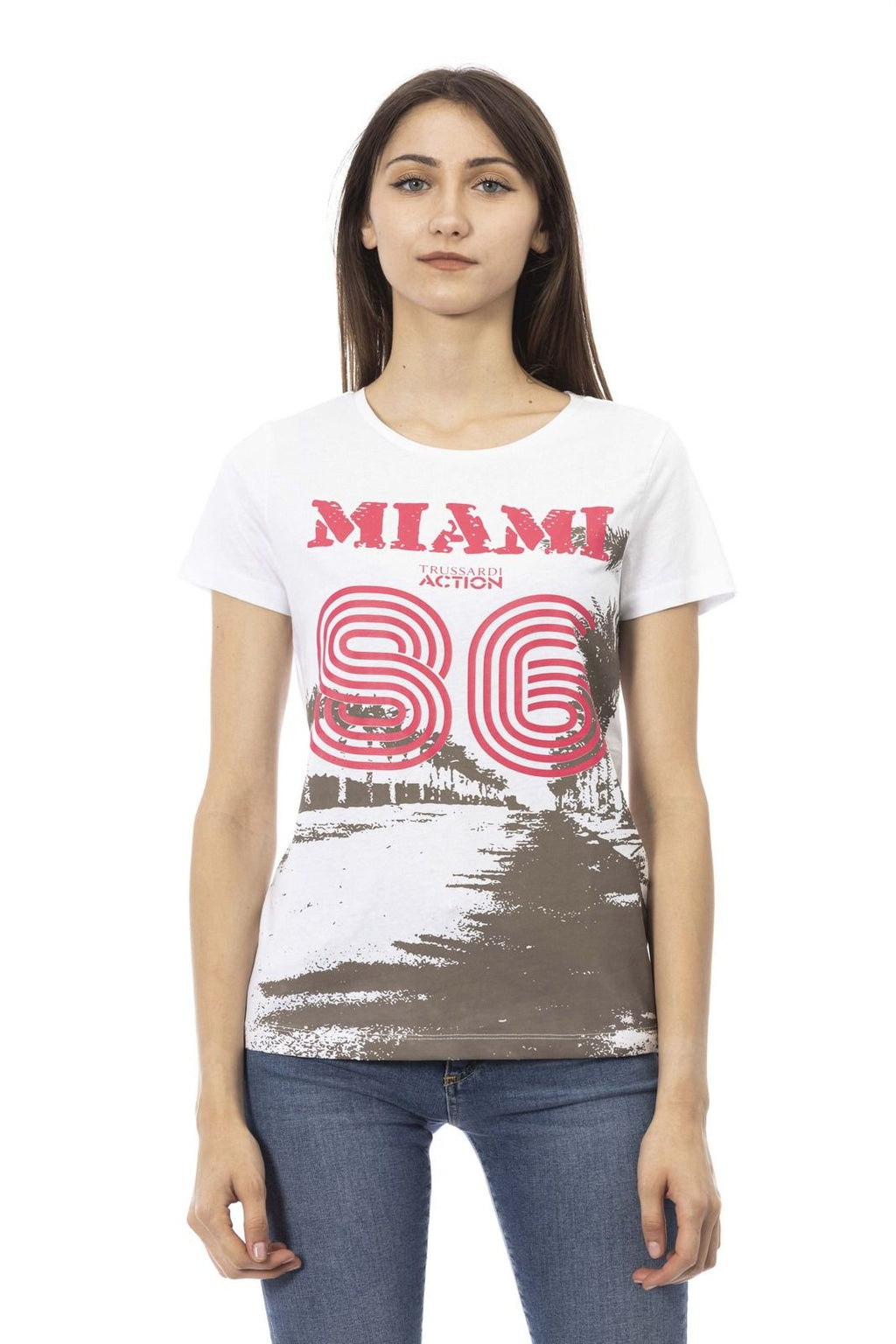 Trussardi Action T-Shirt 2BT11 MIAMI – Weiß 1