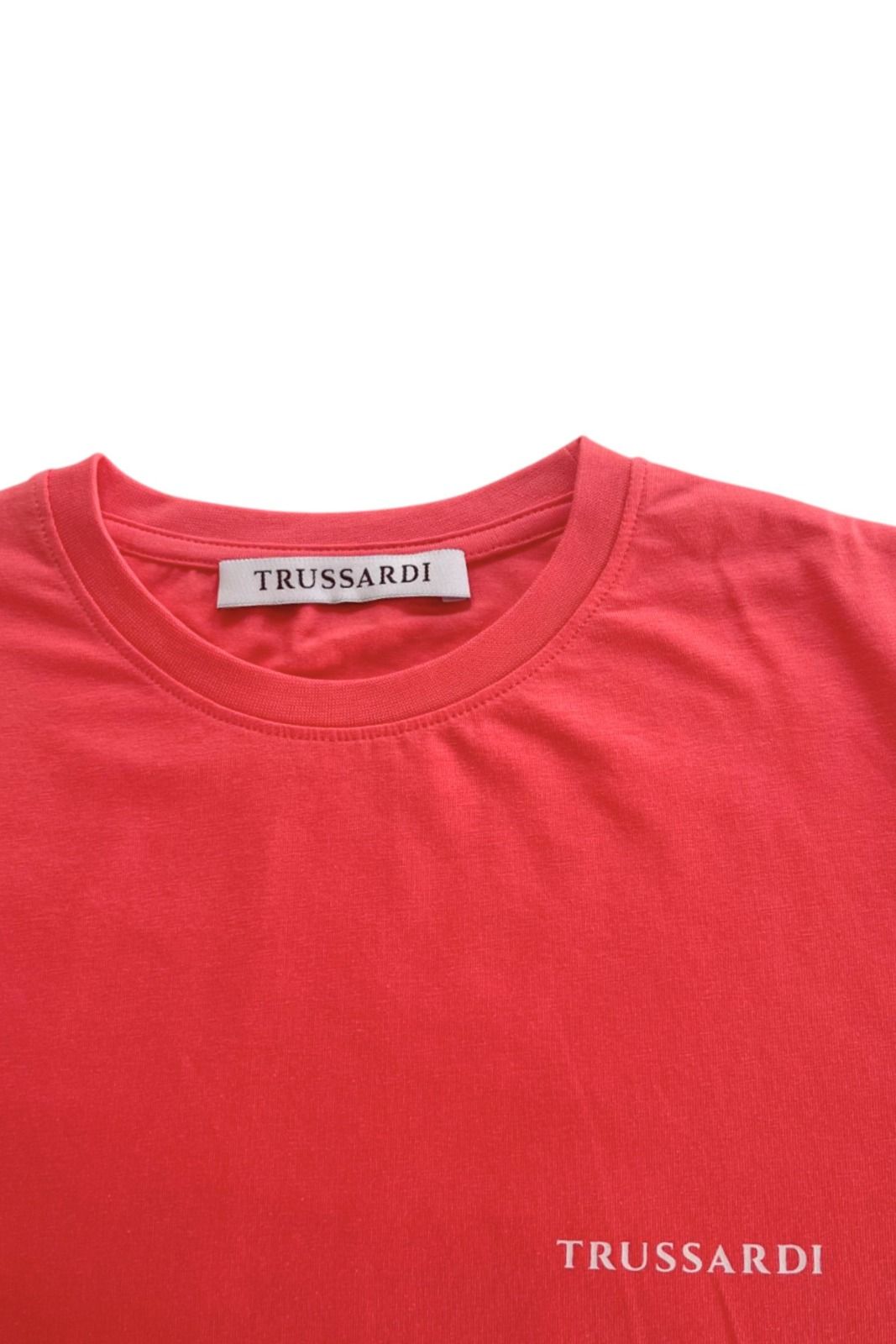 Trussardi Beachwear T-Shirt TRU25MTS03 – Rot 3