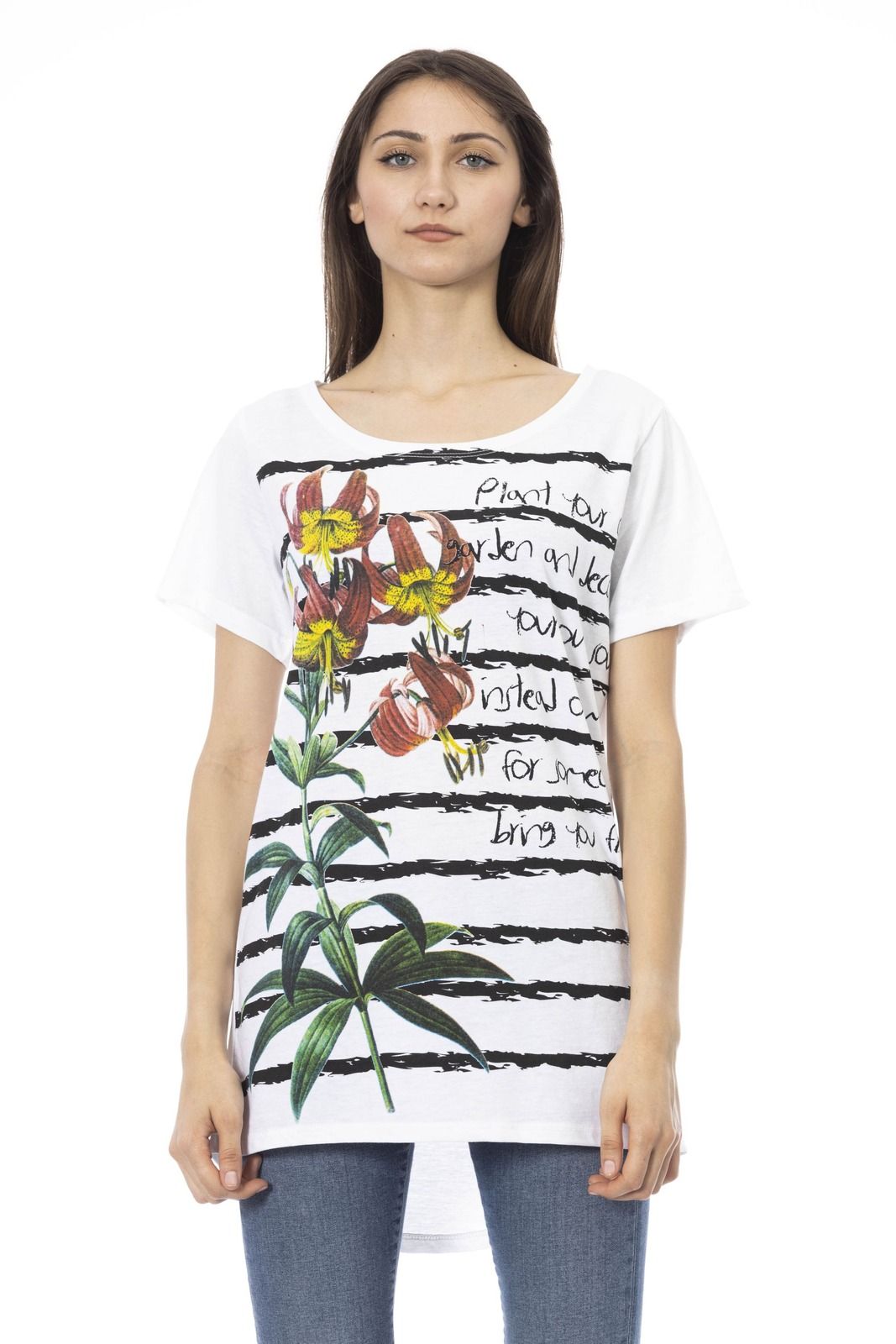Trussardi Action T-Shirt 2BT04A – Weiß 1
