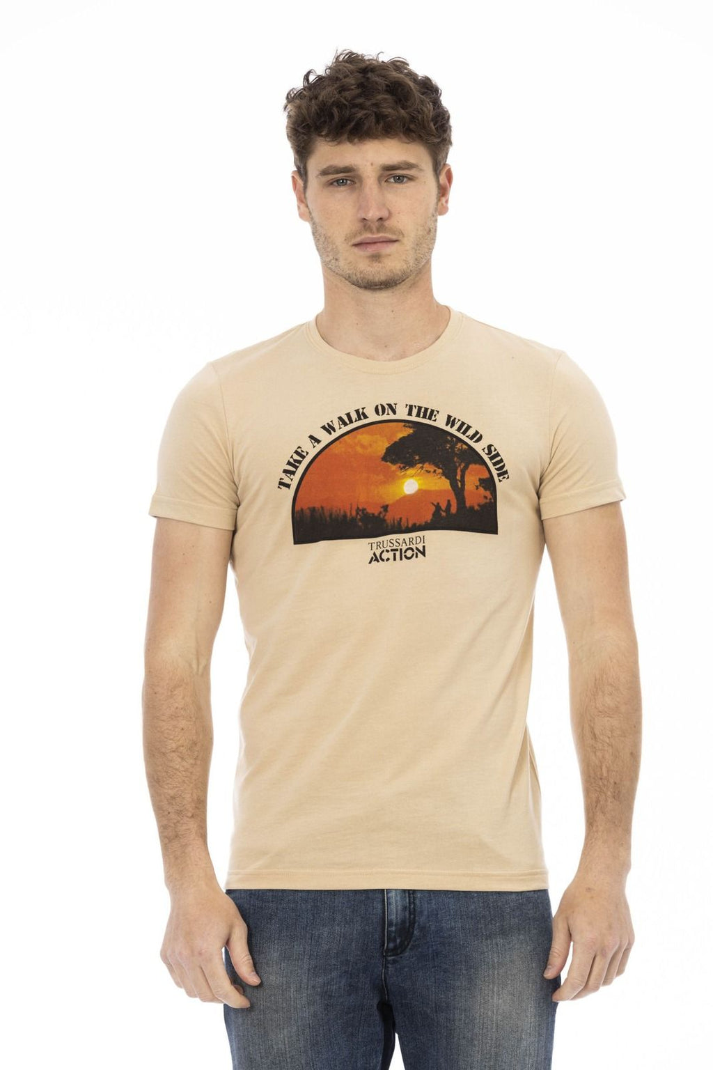 Trussardi Action T-Shirt 2AT03B – Braun 1