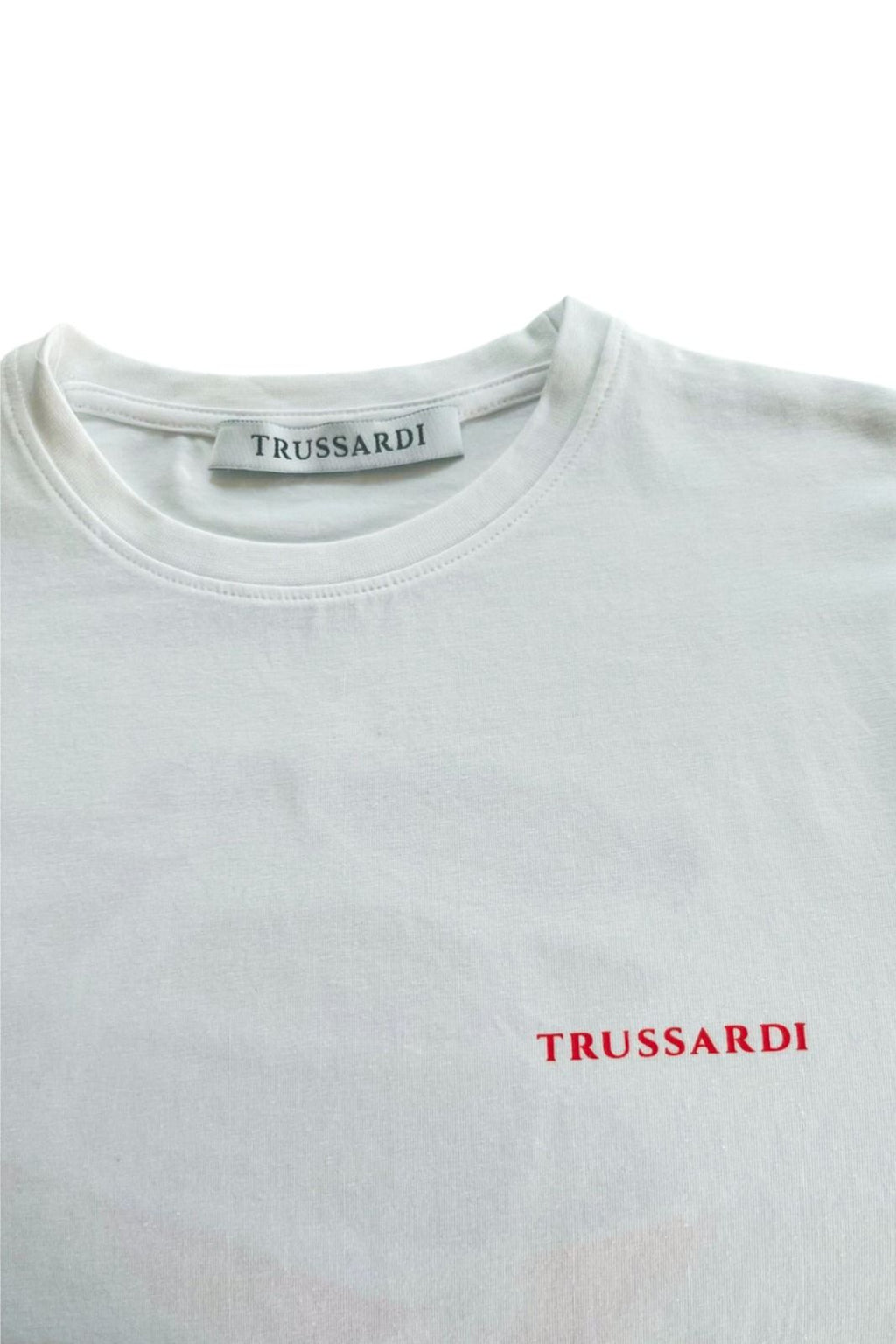 Trussardi Beachwear T-Shirt TRU25MTS03 – Weiß 3
