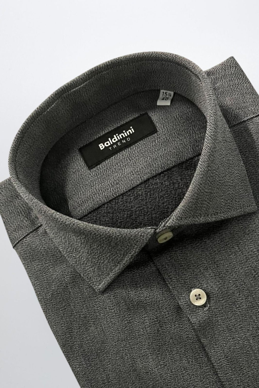 Baldinini Trend Camicia SLIM FR 25 – Grau 2