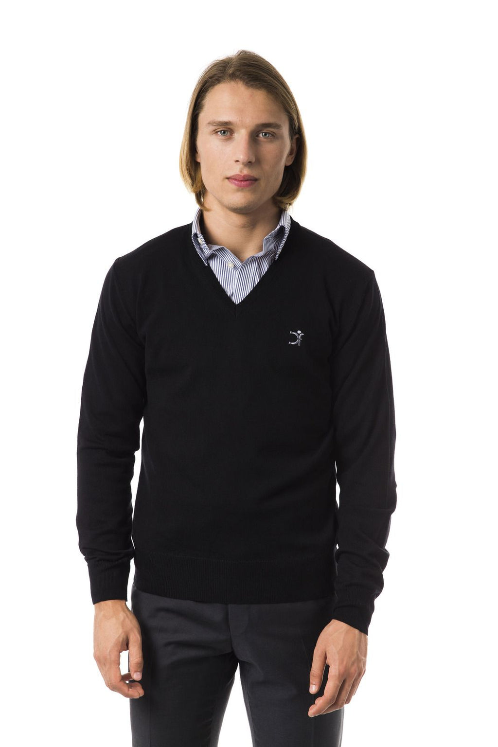 Uominitaliani Felpa I2R 0401 VC20 – Schwarz 1