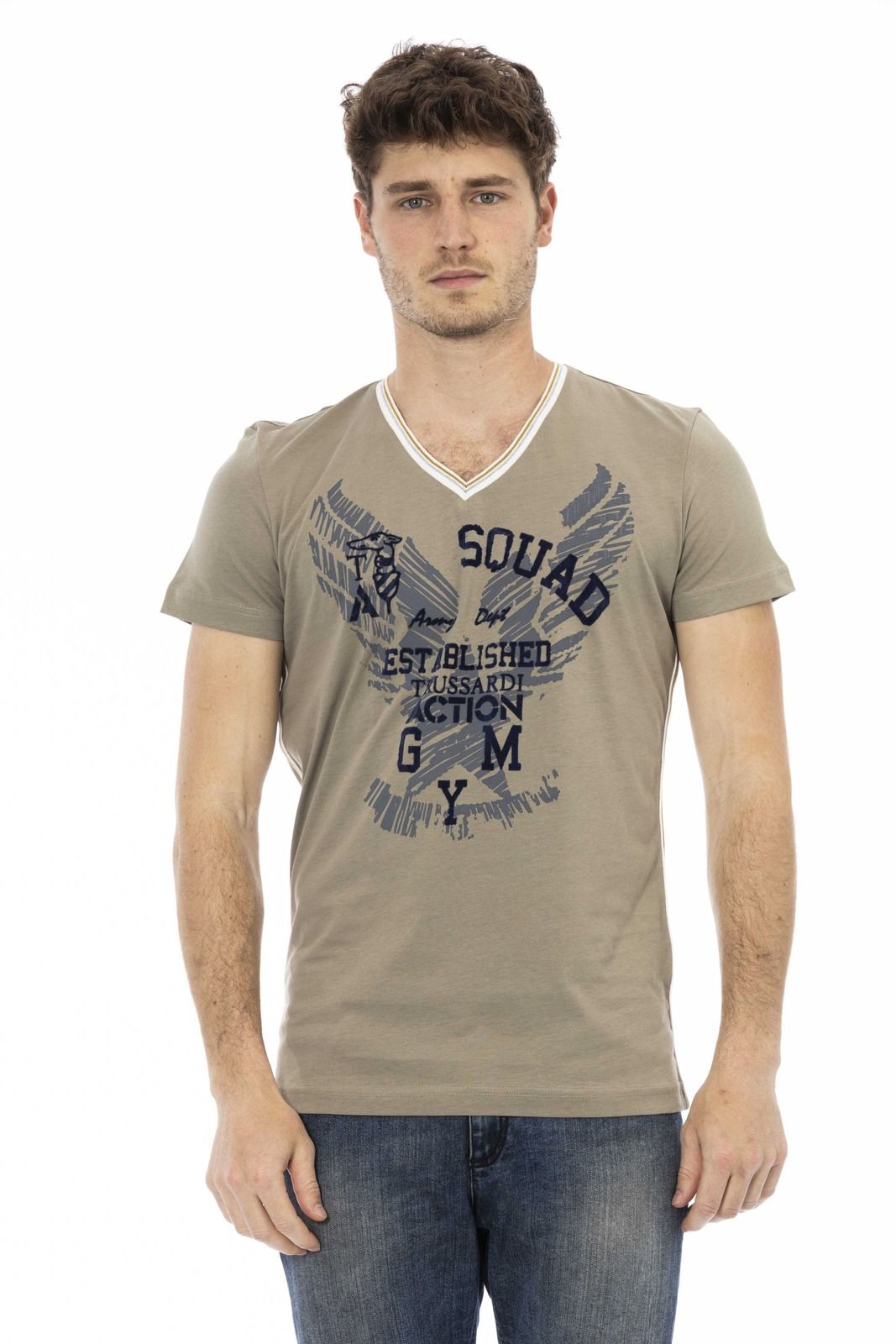 Trussardi Action T-Shirt 2AT21A – Grün 1