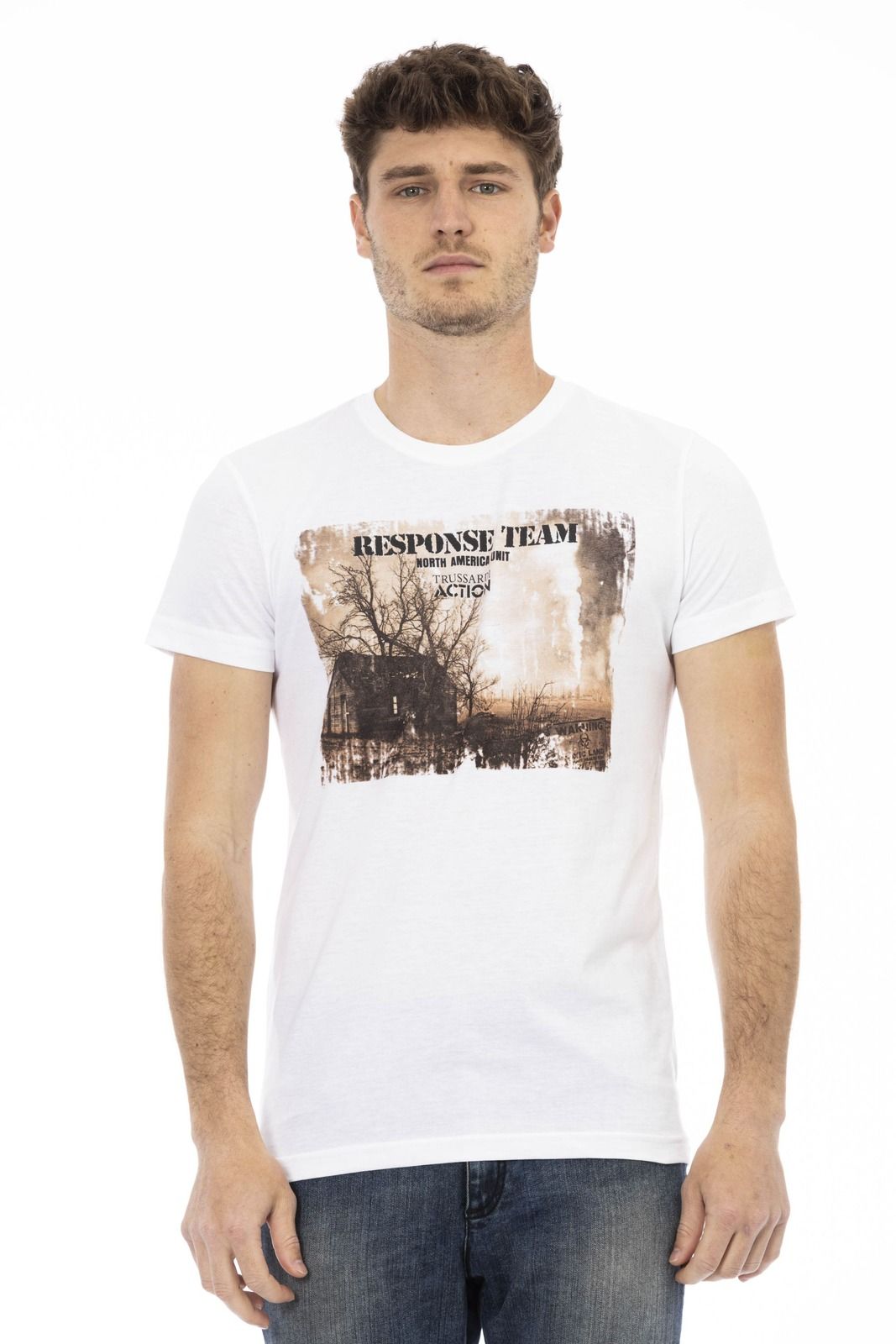 Trussardi Action T-Shirt 2AT03D – Weiß 1