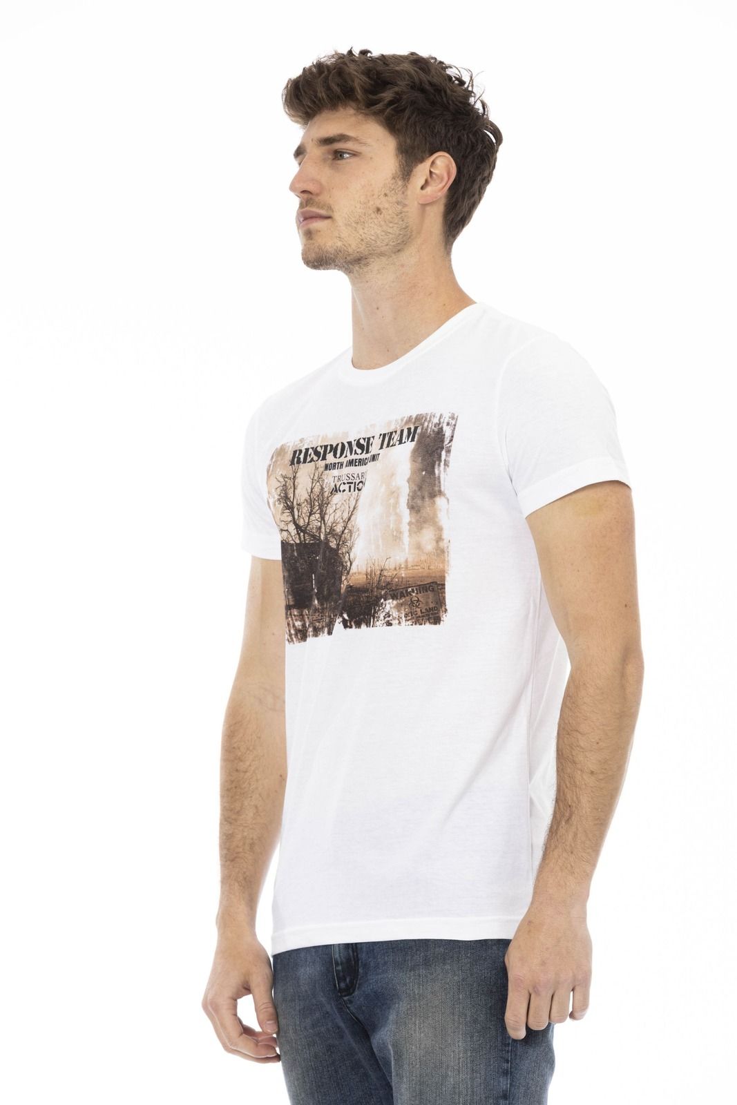Trussardi Action T-Shirt 2AT03D – Weiß 2