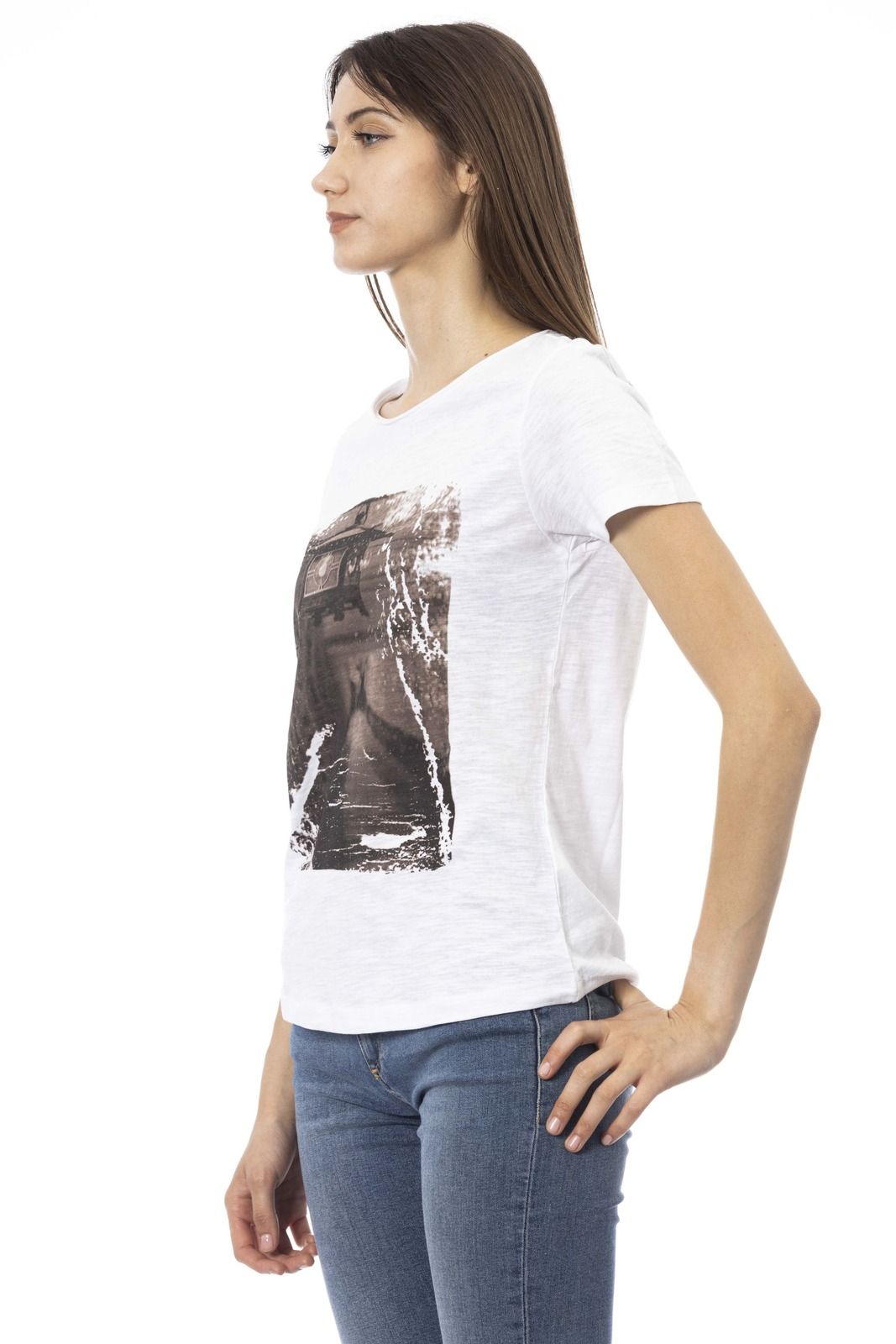 Trussardi Action T-Shirt 2BT07 – Weiß 2