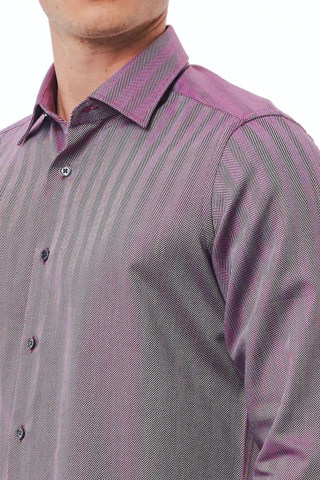 Bagutta Camicia 050_AL 57168 – Rot 3
