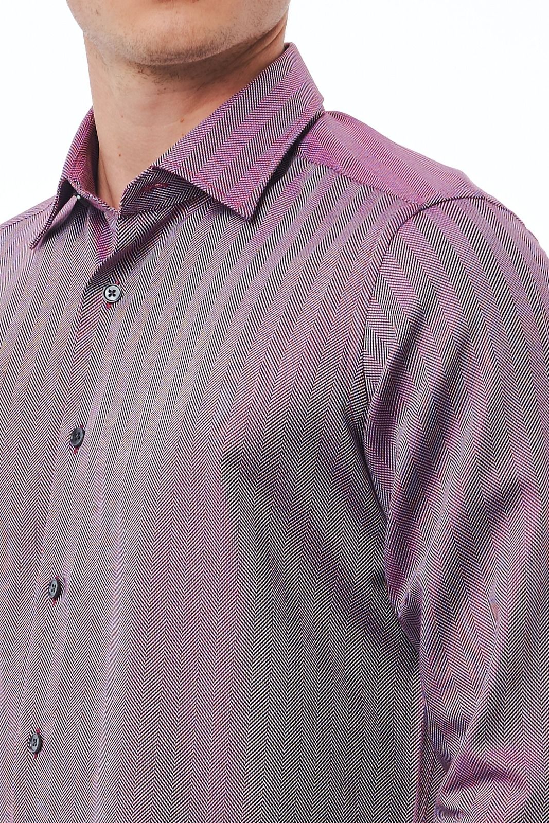 Bagutta Camicia 050_AL 57168 – Rot 3