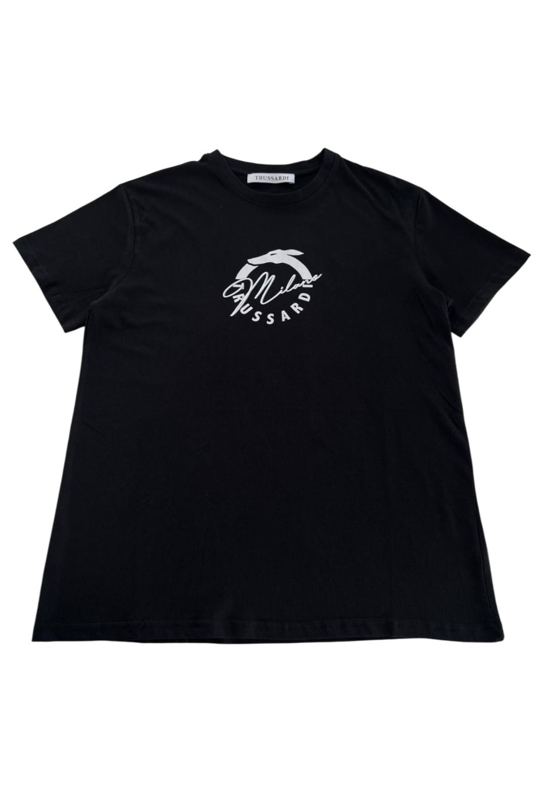 Trussardi Beachwear T-Shirt TRU25MTS01 – Schwarz 1