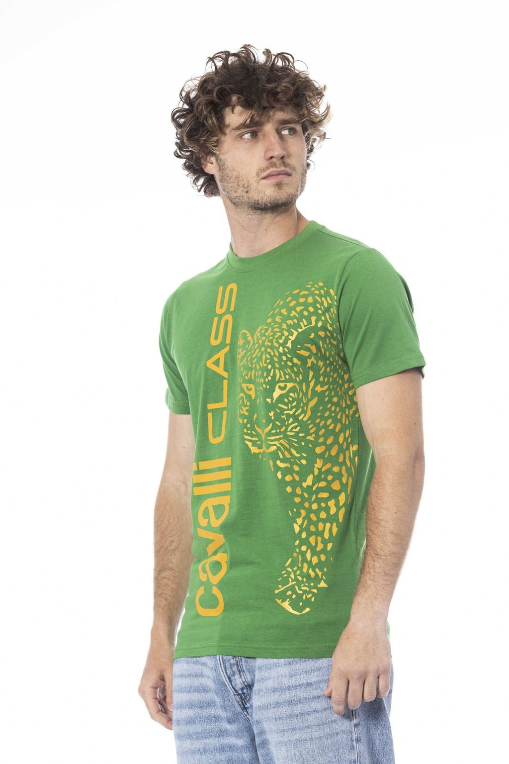 Cavalli Class T-Shirt QXT62R JD060 – Grün 2