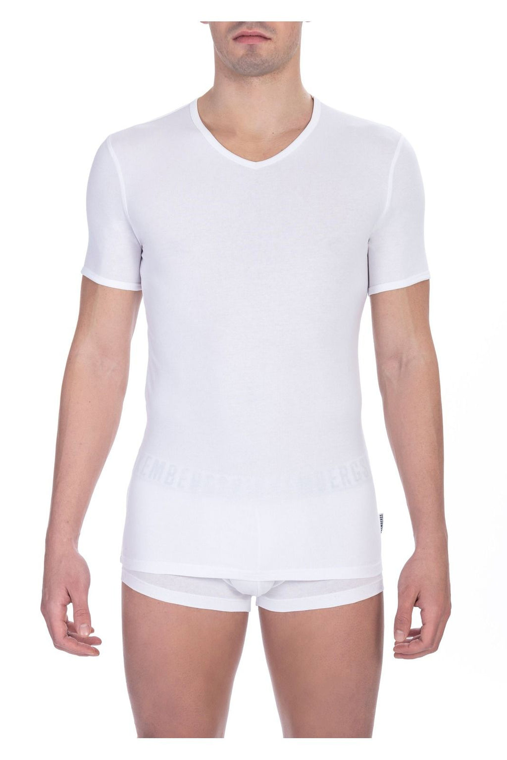 Bikkembergs T-Shirt BKK1UTS02SI – Weiß 1