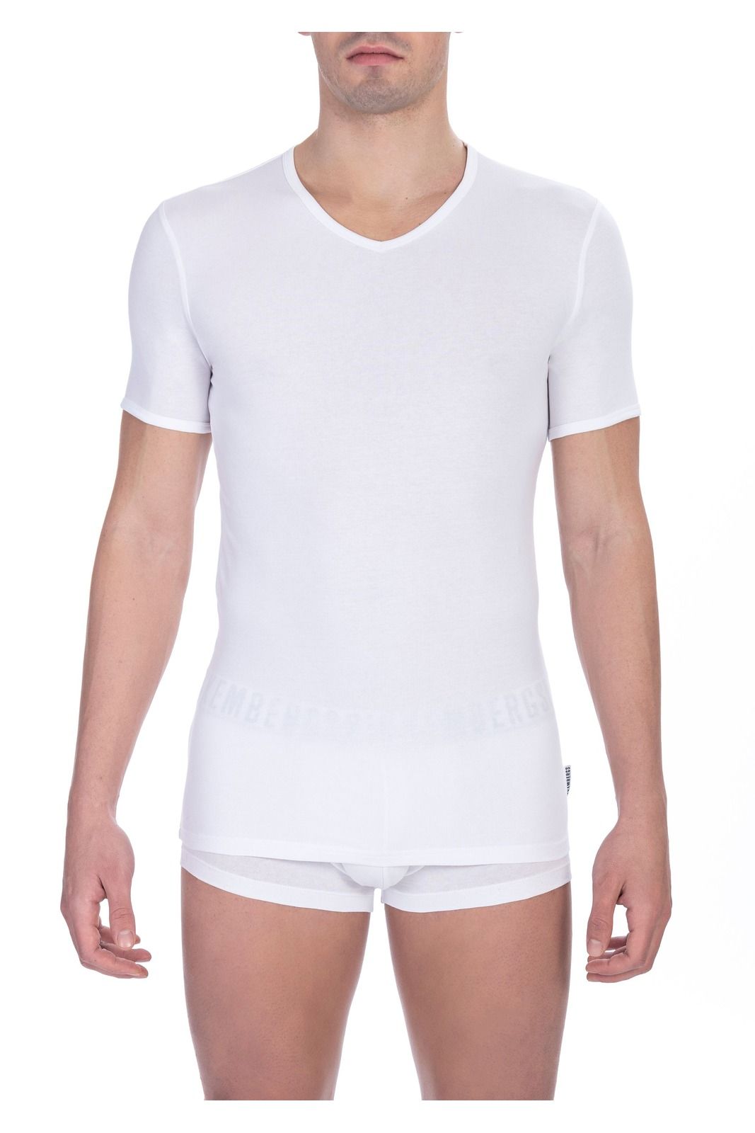 Bikkembergs T-Shirt BKK1UTS02SI – Weiß 1