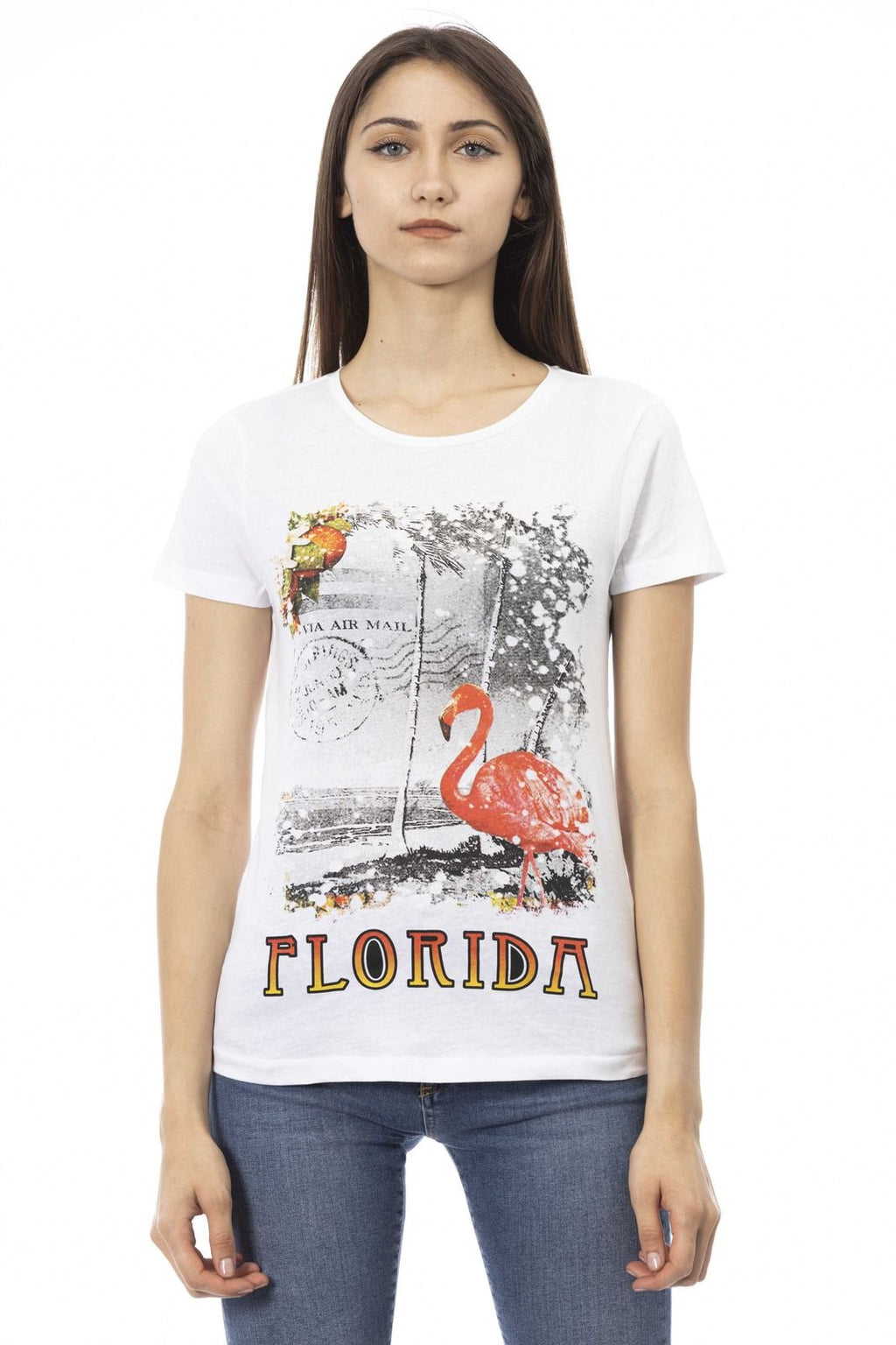 Trussardi Action T-Shirt 2BT10 – Weiß 1