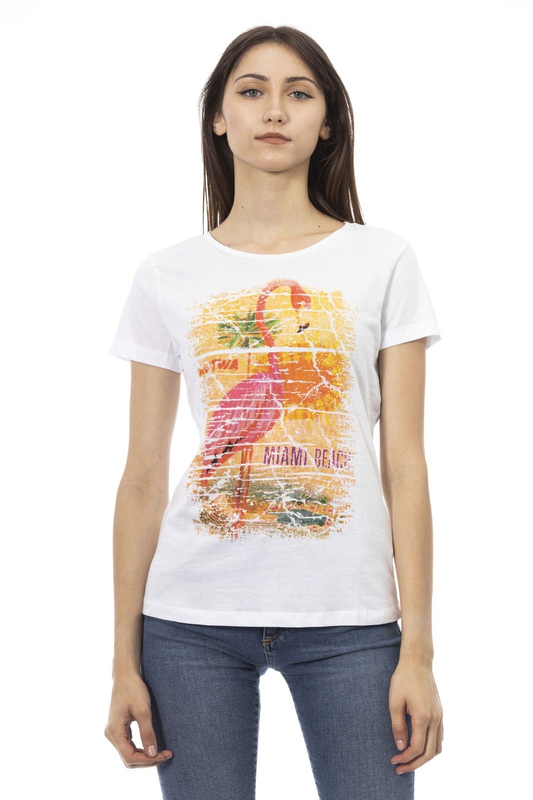 Trussardi Action T-Shirt 2BT09 – Weiß 1