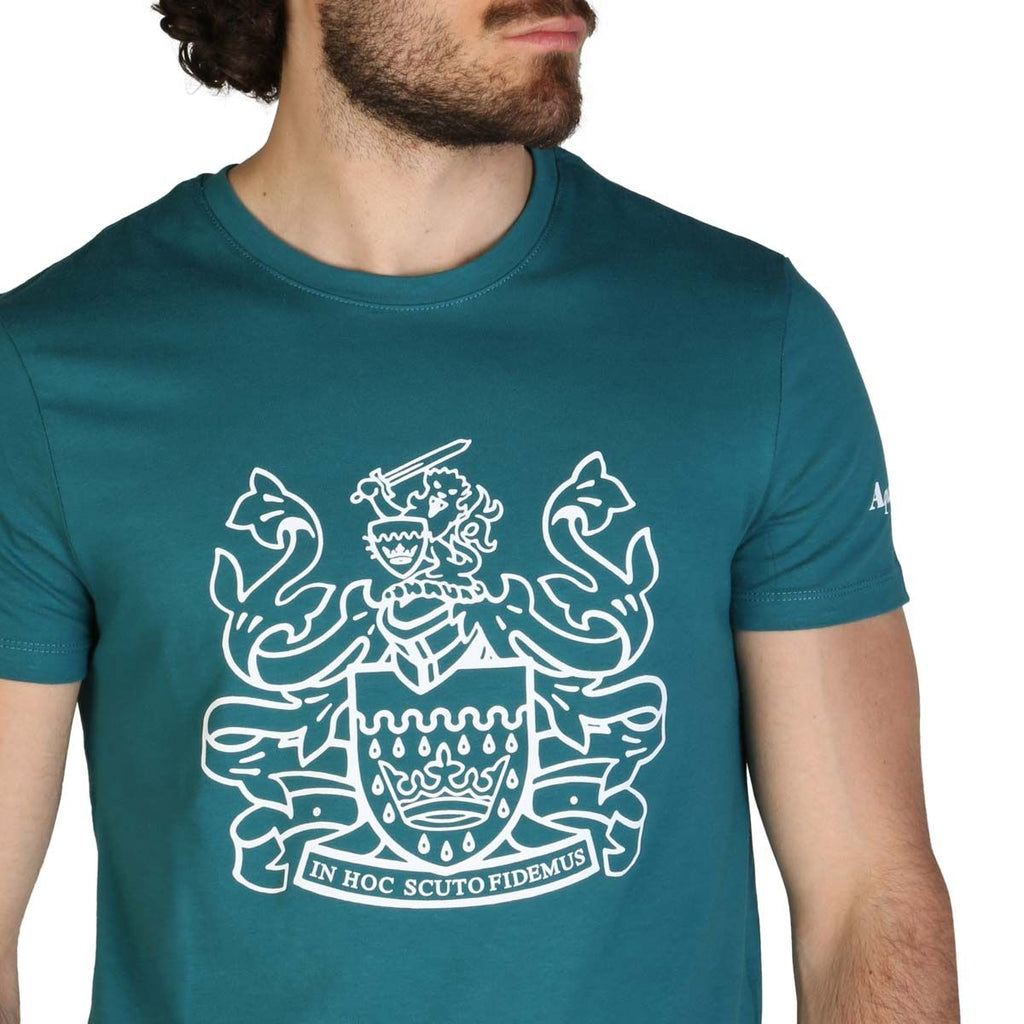 Aquascutum T-Shirt QMT002M0 – Grün 3