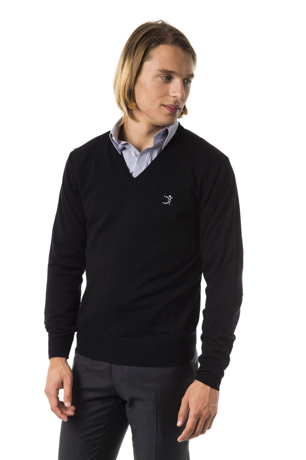 Uominitaliani Felpa I2R 0401 VC20 – Schwarz 2