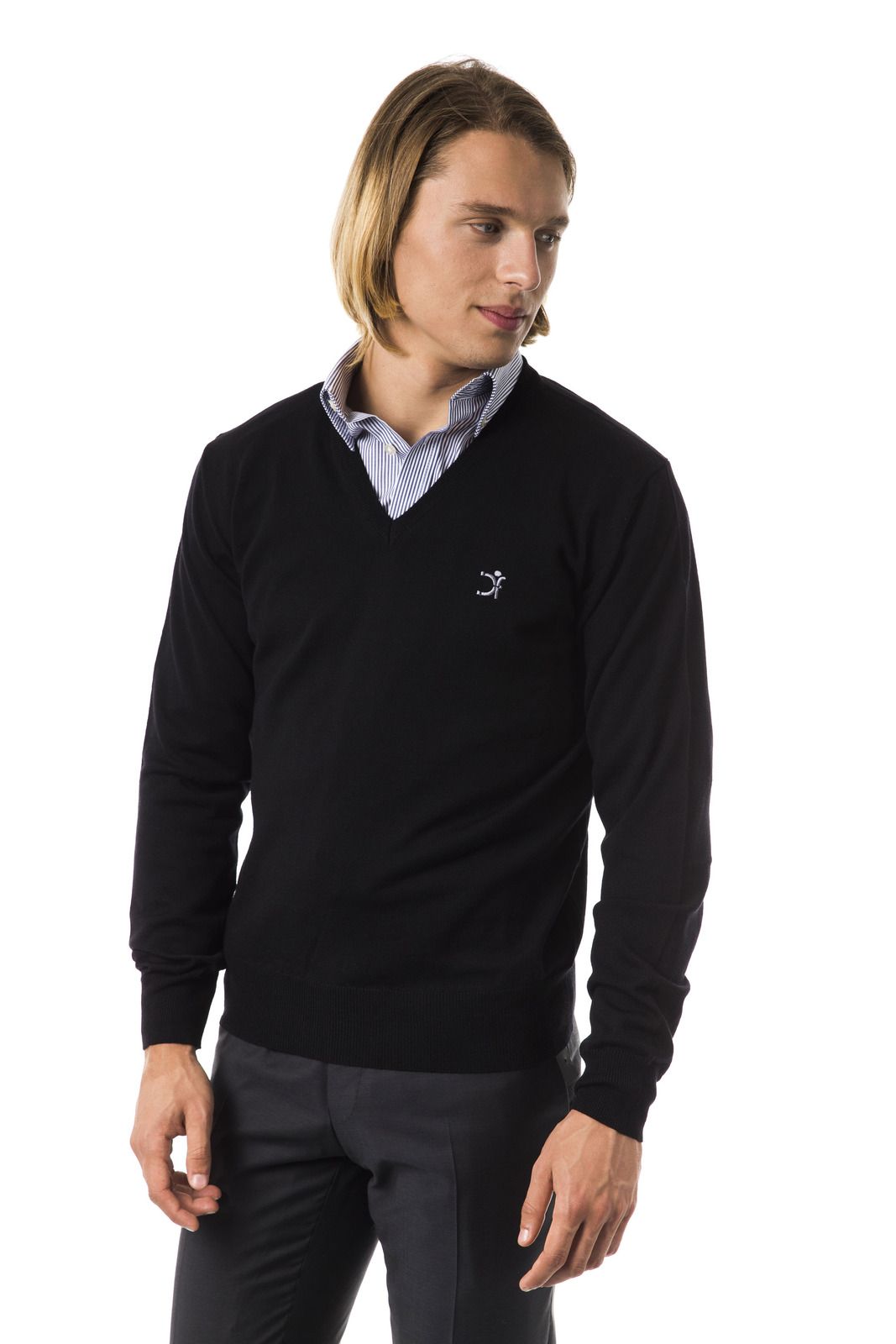 Uominitaliani Felpa I2R 0401 VC20 – Schwarz 2
