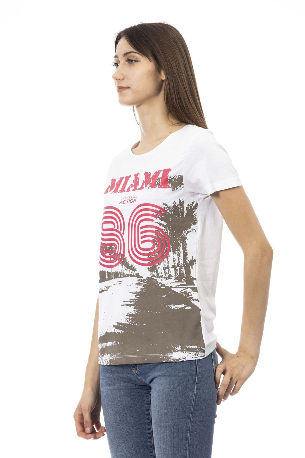 Trussardi Action T-Shirt 2BT11 MIAMI – Weiß 2
