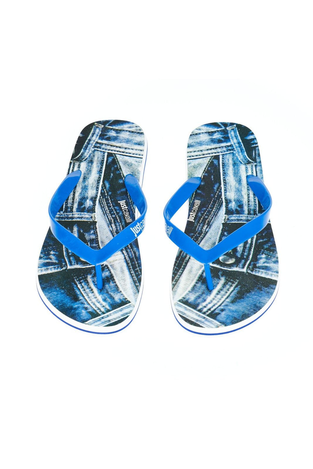 Just Cavalli Beachwear flip-flops A94 151 RMC – Blau 2
