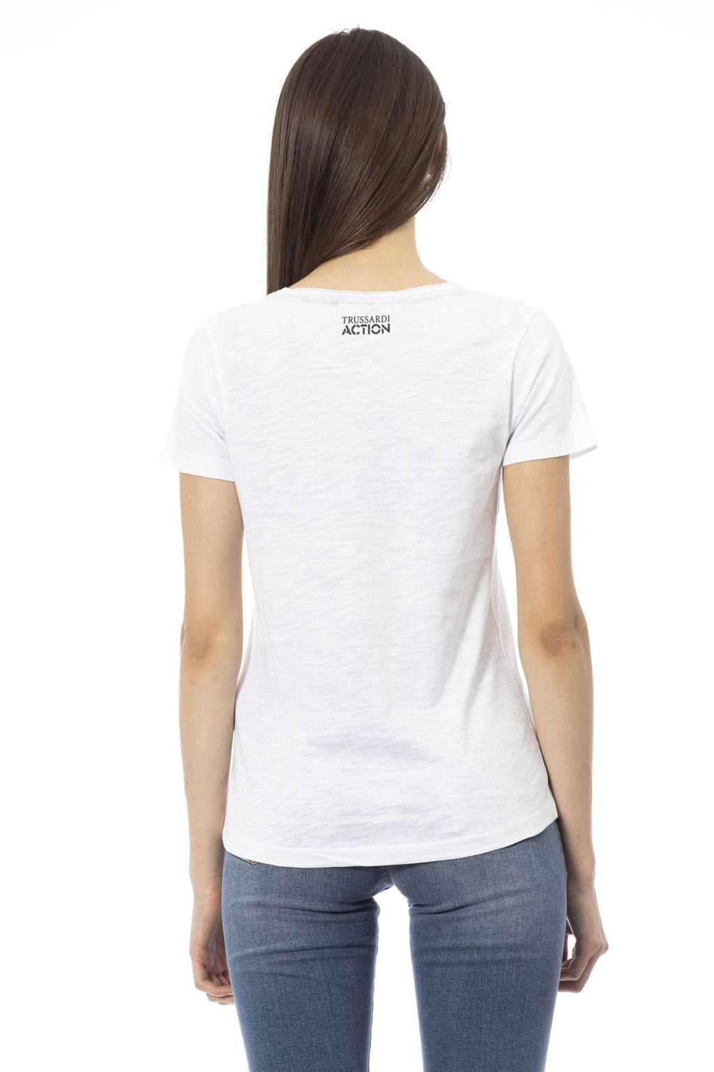 Trussardi Action T-Shirt 2BT07 – Weiß 3