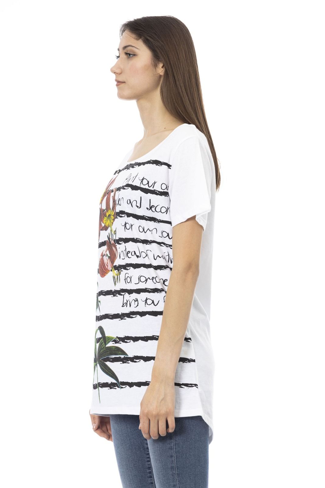 Trussardi Action T-Shirt 2BT04A – Weiß 2