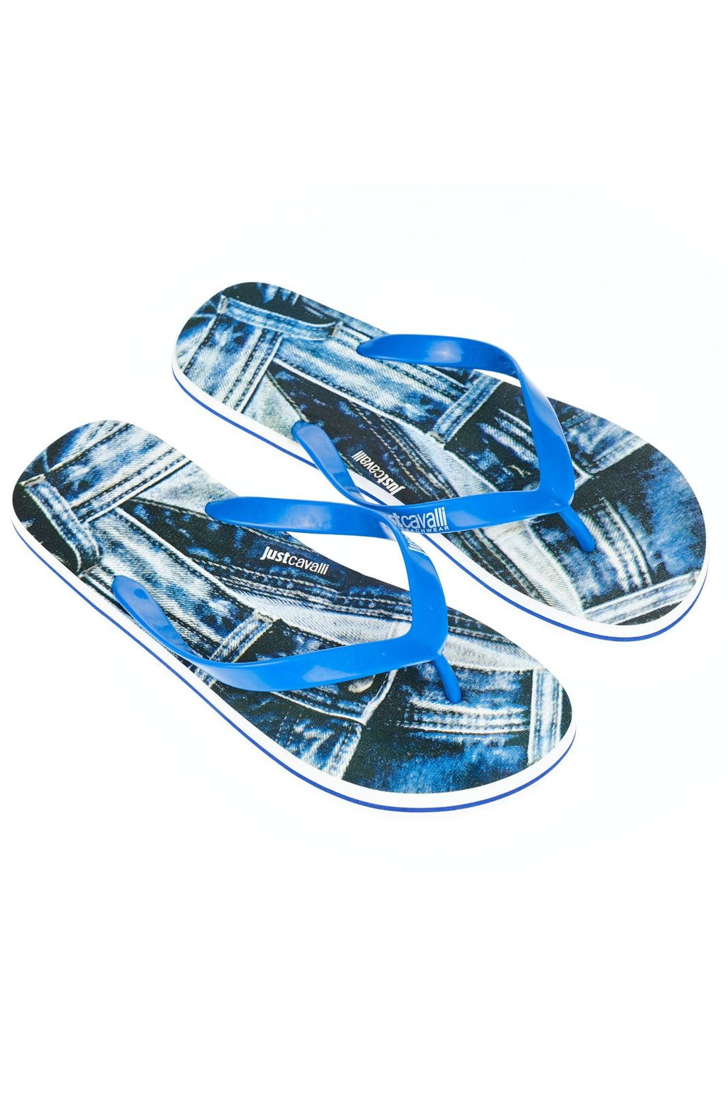 Just Cavalli Beachwear flip-flops A94 151 RMC – Blau 3