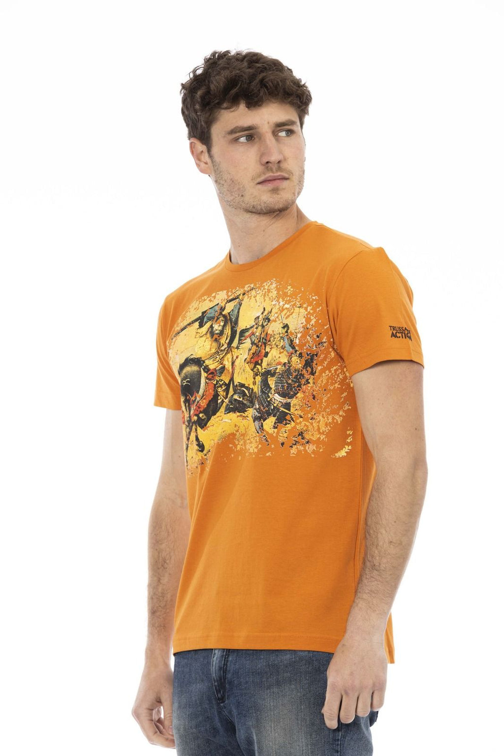 Trussardi Action T-Shirt 2AT09 – Orange 2