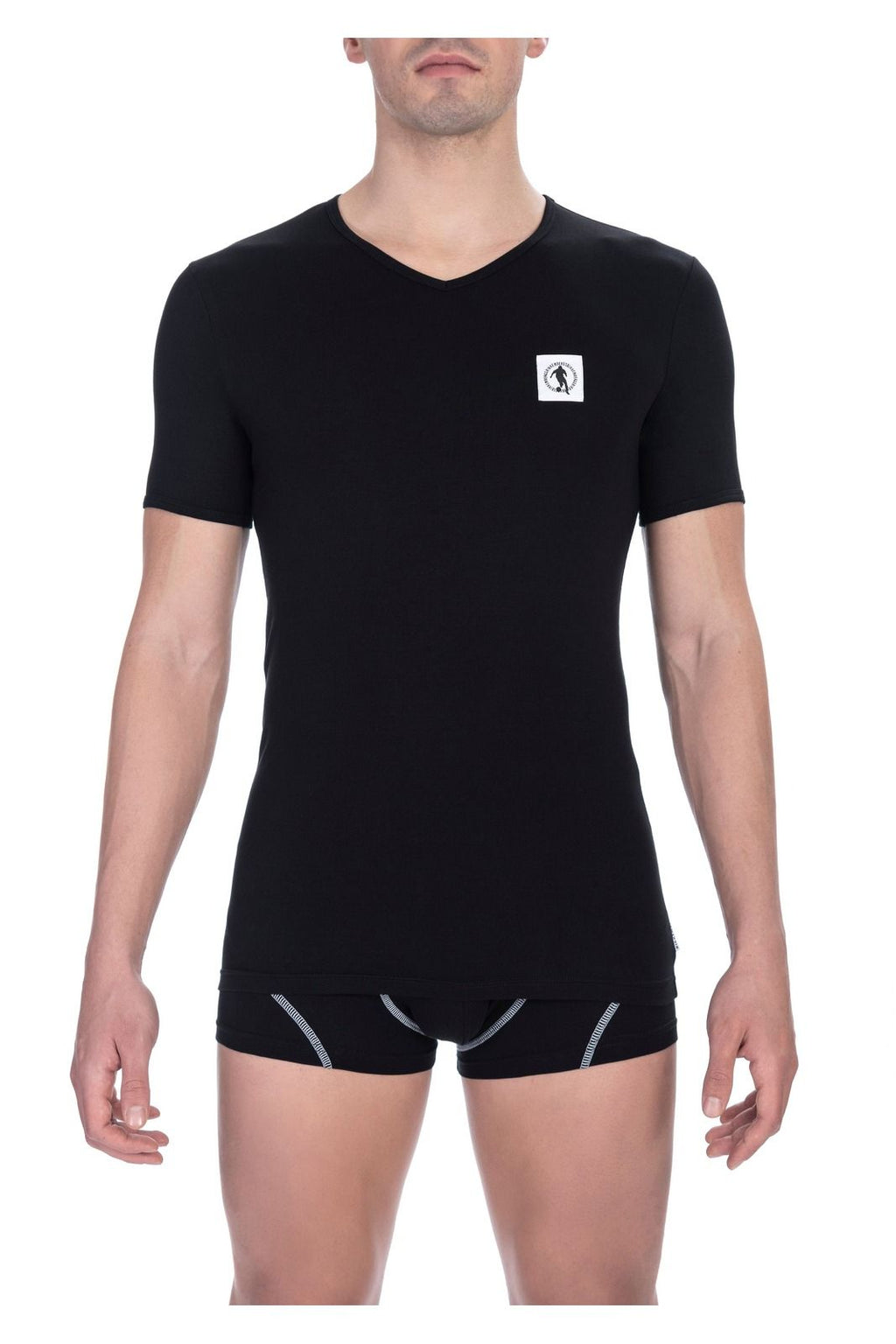 Bikkembergs T-Shirt BKK1UTS08BI – Schwarz 1