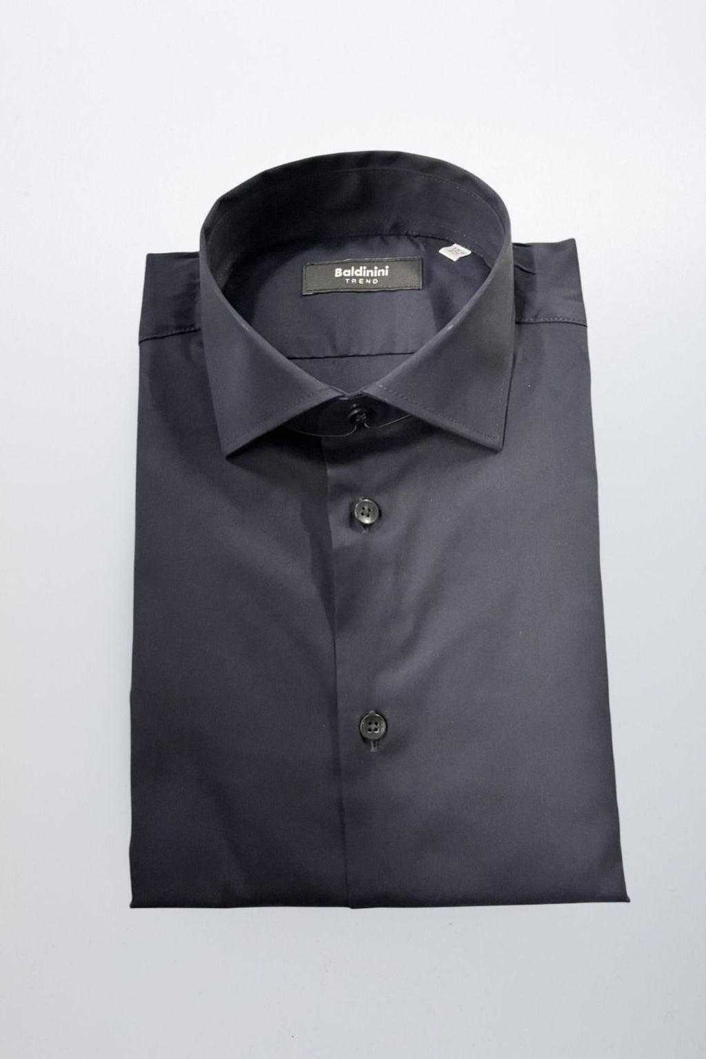 Baldinini Trend Camicia SLIM FR 25 – Schwarz 1