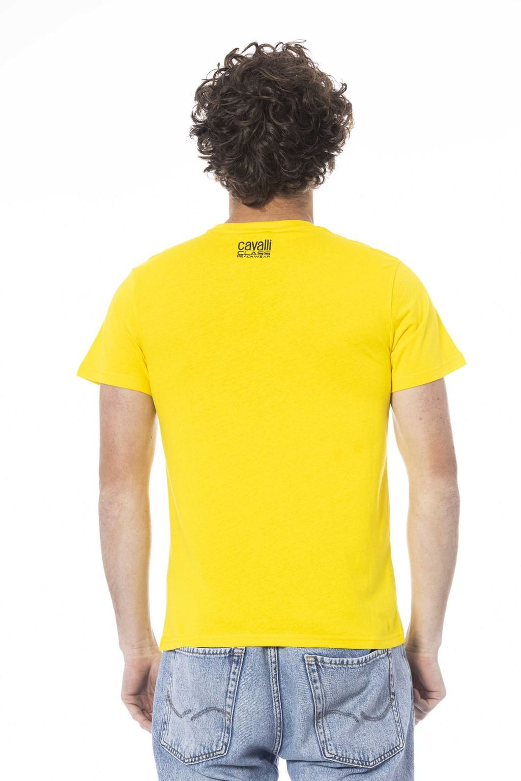 Cavalli Class T-Shirt CLL2MTS01 SXH01E – Gelb 3